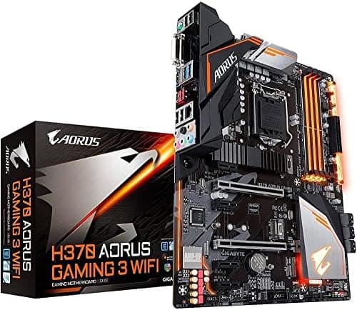 GIGABYTE H370 AORUS Gaming 3 WiFi (LGA1151/Intel/USB3.1 Gen 2 Type A, Type C/HDMI/M.2/ATX/DDR4/Motherboard)
