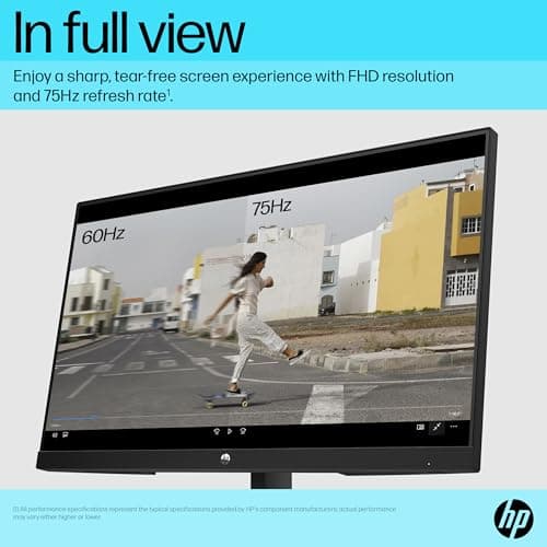 HP V24v G5 24 Inch Monitor Review UK (2026) - VA Panel, Contrast & Value Verdict