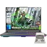ASUS ROG Strix-G16 Gaming Laptop - 16" 165Hz 300 nits Display, AMD Ryzen 9 8940HX (Up to 5.3 GHz), NVIDIA GeForce RTX 5070 Ti, 64GB DDR5 RAM