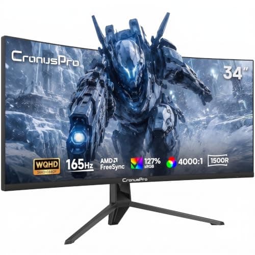 CronusPro 34 inch ultrawide gaming monitor Review UK (2026) - Specs, Image Quality & Value