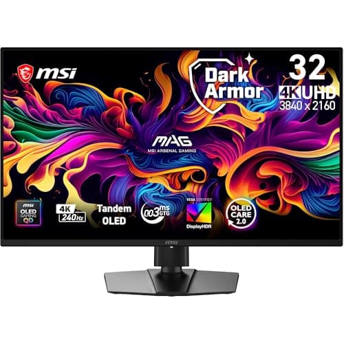 MSI MAG 321UP QD-OLED X24 Review: 4K 240Hz