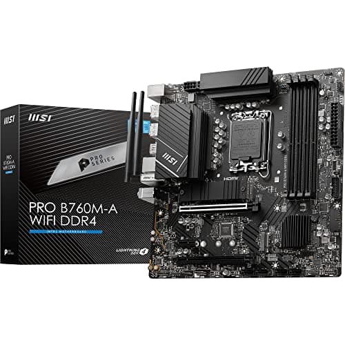 MSI PRO B760M-A WIFI DDR4 Motherboard Review UK 2026