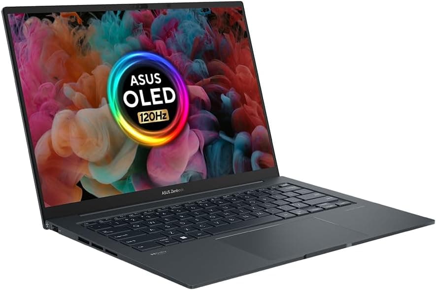 ASUS Zenbook 14X OLED UX3404VA 14.5" 2.8K Touchscreen 120Hz OLED Laptop (Intel i9-13900H, 16GB RAM, 1TB SSD, Backlit Keyboard, Windows 11) Intel EVO Certified