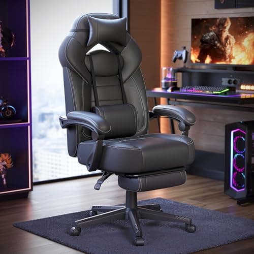 SONGMICS Gaming Chair with Footrest Review UK (2026): Listing Features