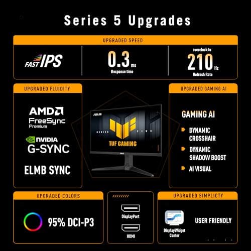 ASUS TUF VG27AQL5A Review UK (2026) - QHD 210Hz Fast IPS Gaming Monitor Verdict