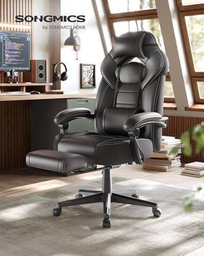 SONGMICS Gaming Chair with Footrest Review UK (2026): Listing Features