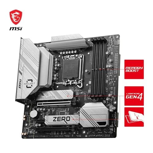 MSI B760M Project Zero Motherboard Review 2026