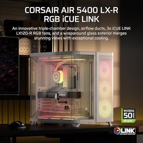 Corsair AIR 5400 LX-R RGB Mid-Tower Case UK 2026 Review - The Honest Verdict