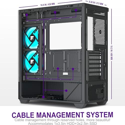 FOIFKIN F1 ATX case mid-tower tempered glass Review UK (2026) - Build