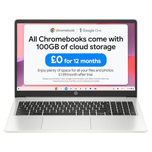 HP Chromebook 15 Celeron N4500 Budget Laptop UK 2026 Review - Specs and Verdict