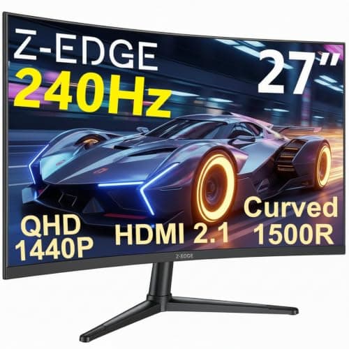 Z-Edge 27 Inch Curved Gaming Monitor 240Hz QHD Review: VA Panel Verdict