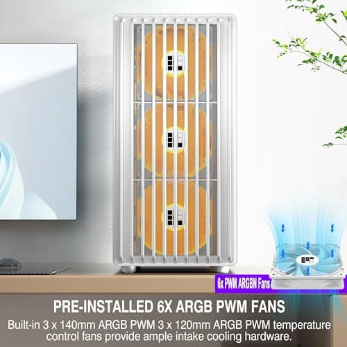 FOIFKIN K6 PC Case Review UK (2026) - 6 ARGB Fans, ATX Mid-Tower, Honest Verdict
