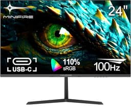 Minifire 24-inch Business Monitor, 1920x1080 Full HD, 100...