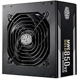 Cooler Master MWE 850 Gold V2 Fully Modular PSU (UK Plug) - 80 PLUS Gold 850W Power Supply Unit, Flat Black Cabling, 120mm HDB Fan, High-Tem