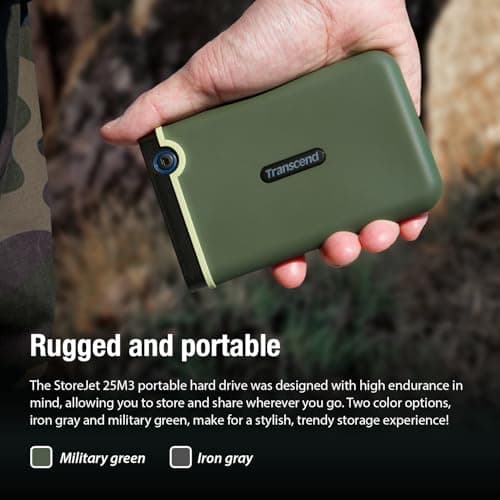 Transcend 2TB StoreJet 25M3 Rugged Portable HDD Review UK (2026) - The Honest Verdict