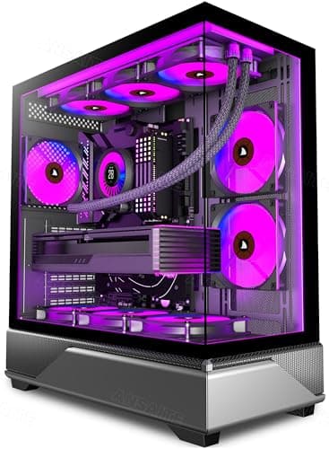 ANSAITE Mid Tower PC Gaming Case Review UK (2026) , Build Tested | VividRepairs