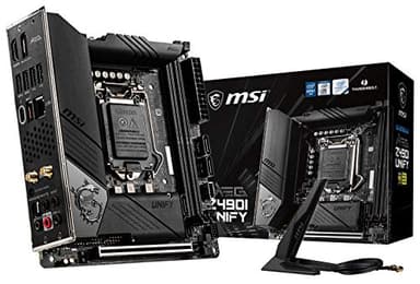 MSI MEG Z490I UNIFY Gaming Motherboard (LGA 1200, Intel 1...