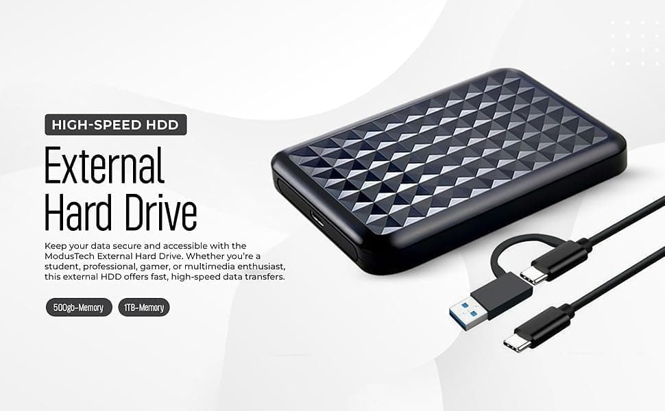 ModusTech 1TB External Hard Drive Review UK (2026)