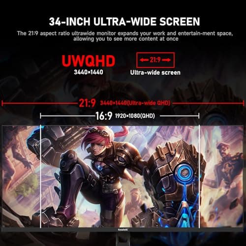 Gawfolk 34 Inch Ultrawide Gaming Monitor Review UK 2026