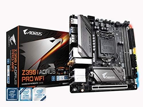 Gigabyte Z390I AORUS PRO WIFI Z390 I AORUS PRO WIFI S1151V2 MITX SND+GLN+U3+M2 SATA6GB DDR4 :: (Components > Motherboards)