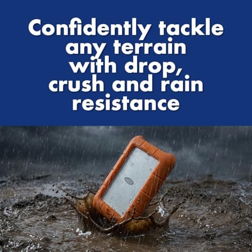 LaCie Rugged USB-C 4TB Review: Tough HDD for Field Work | 8/10