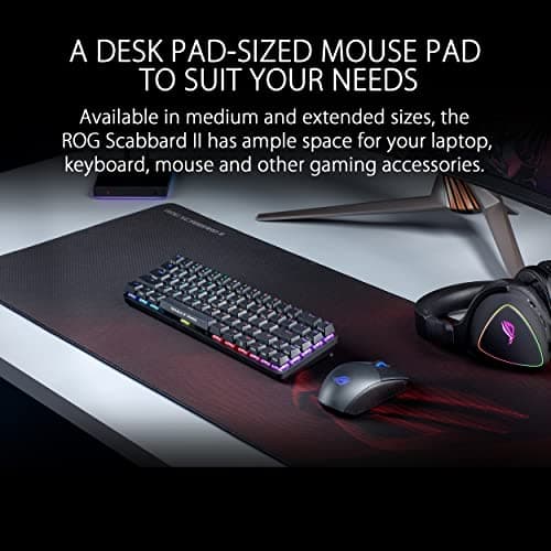 ASUS ROG Scabbard II Extended Gaming Mouse Pad Review UK (2026)