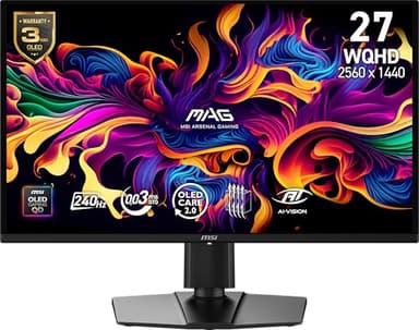 msi MAG 274QP QD-OLED X24 27-inch 2560 x 1440 (QHD) Gamin...