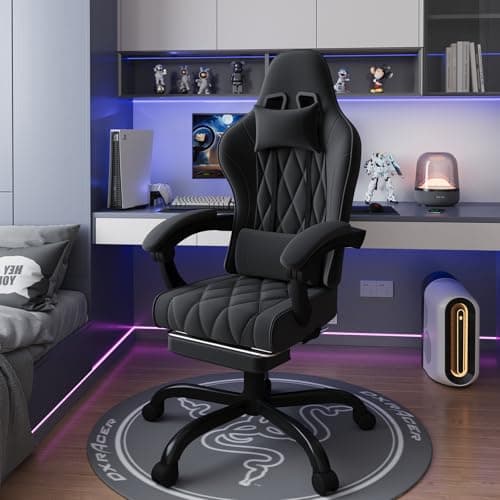 JUMMICO Gaming Chair with Footrest UK Review: Pocket Spring at Budget Price