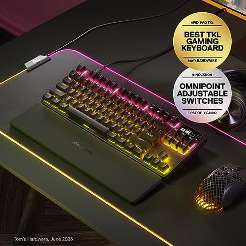 SteelSeries Apex Pro TKL Review: Adjustable Actuation