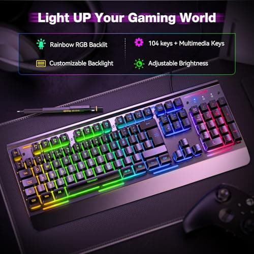 TECKNET RGB Gaming Keyboard Review UK (2026)