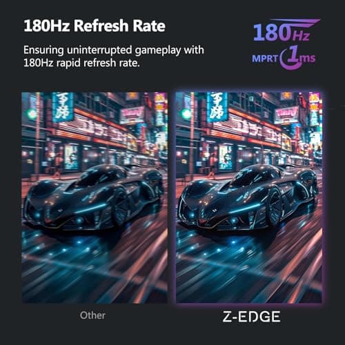 Z-Edge 27 Inch Curved Gaming Monitor Review UK (2026) - 180Hz VA, Real Verdict