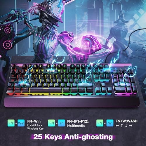 TECKNET RGB Gaming Keyboard Review UK (2026)