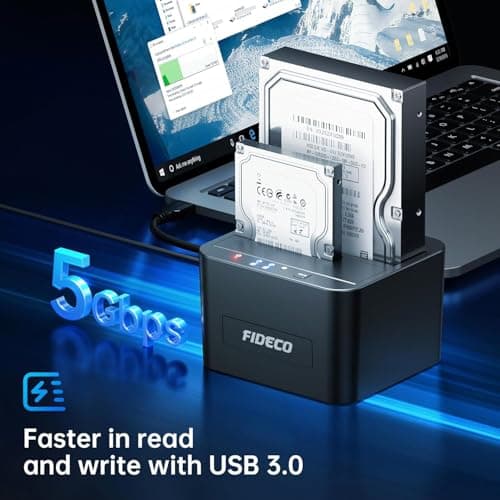 FIDECO Hard Drive Docking Station Review UK (2026) - The Honest Verdict