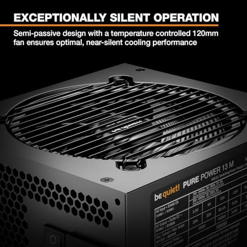 be quiet! Pure Power 13 M 1000W PSU Review: Gold Efficiency, ATX 3.1 Ready