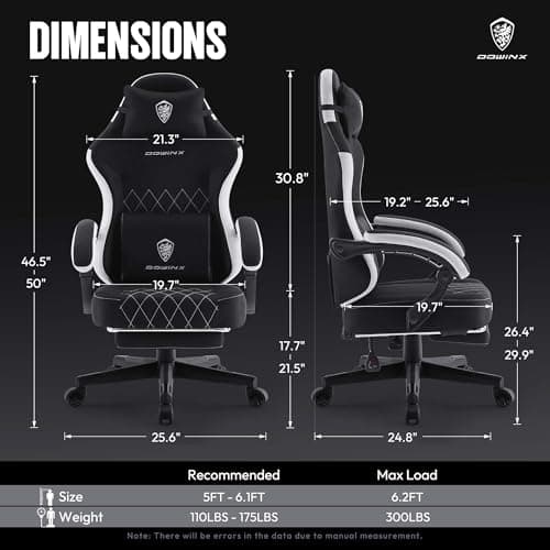 Dowinx Gaming Chair Review UK (2026) - Comfort, Ergonomics & Value