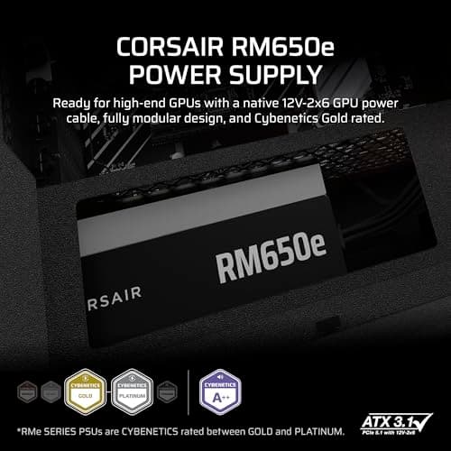 CORSAIR RM650e PSU Review: ATX 3