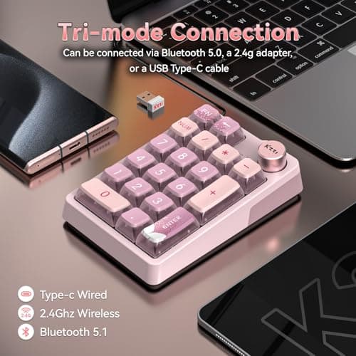 ELMWAY KZZI K20 Wireless Mechanical Numeric Keypad Review 2026