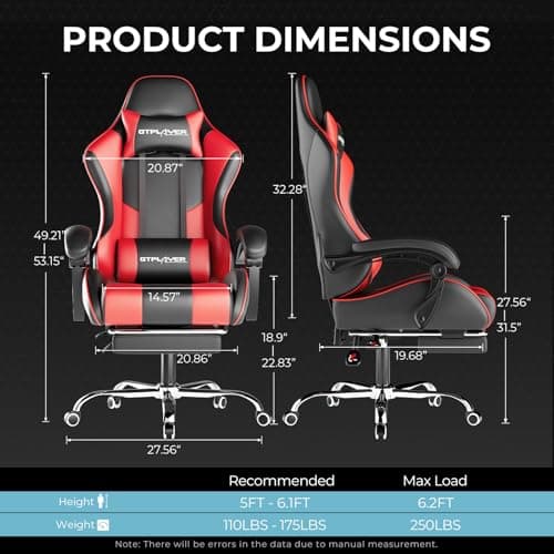 GTPLAYER Gaming Chair Review UK (2026) - Comfort, Ergonomics & Value