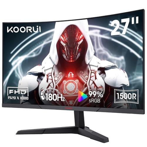 KOORUI 27 Inch Gaming Monitor Review: 180Hz VA Curved on a Budget