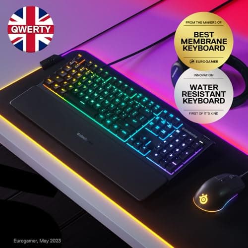 SteelSeries Apex 3 Review: Quiet Gaming Keyboard Worth Buying?