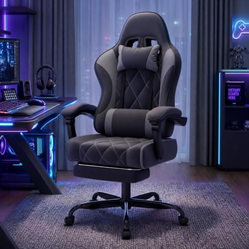 JUMMICO Gaming Chair with Footrest UK Review: Pocket Spring at Budget Price