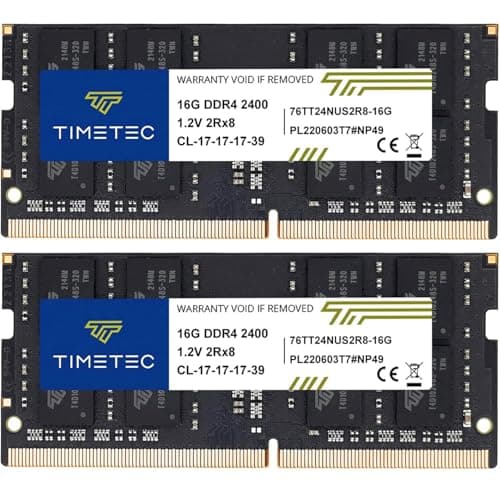 Timetec 32GB KIT (2x16GB) DDR4 2400MHz (PC4-2400T) PC4-19200