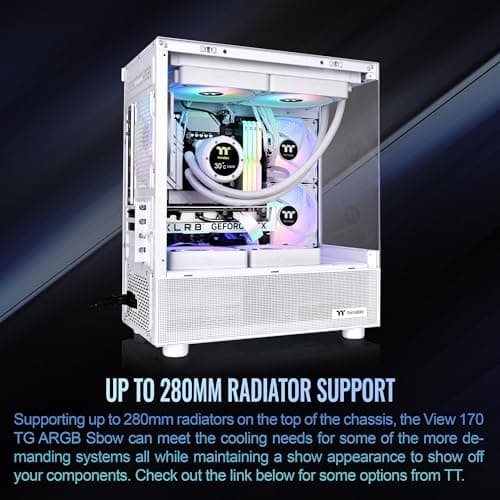 Thermaltake View 170 TG ARGB Snow Micro-ATX Case Review UK (2026) - The Honest Verdict