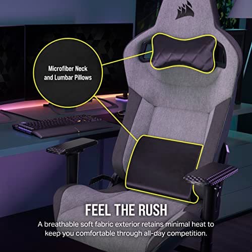 Corsair T3 RUSH Fabric Gaming Chair Review UK (2026) - Comfort, Ergonomics & Value