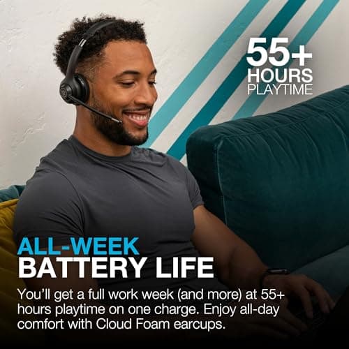 JLab Go Work 2nd Gen Wireless Headset Review UK 2026