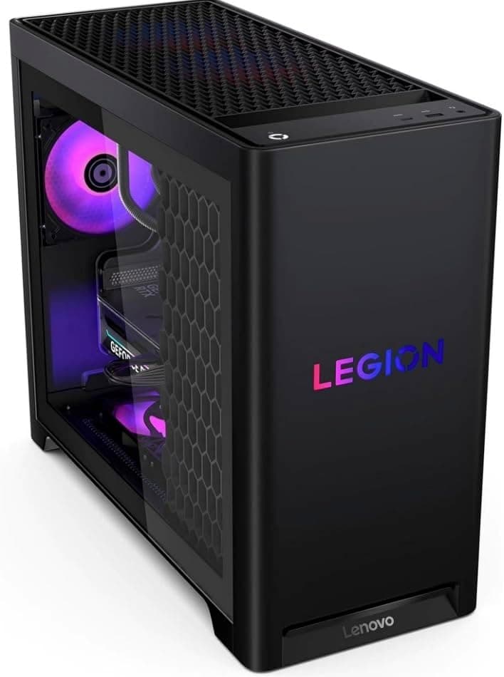 Lenovo Legion Tower 5i – AI-Powered Gaming PC - Intel Core Ultra 7 265F Processor – NVIDIA GeForce RTX 5070 Ti Graphics – 32 GB Memory – 1 TB Storage – 3 Months of PC GamePass