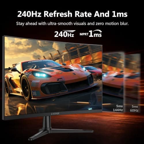 Z-Edge 27 Inch Curved Gaming Monitor 240Hz QHD Review: VA Panel Verdict