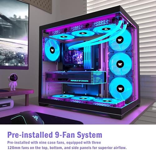 AMANSON H9 Mid-Tower Gaming PC Case Review UK (2026). Build