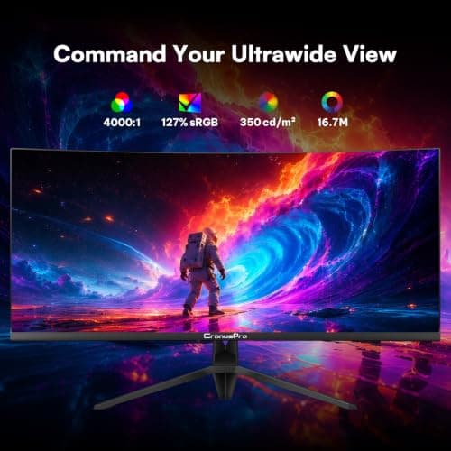 CronusPro 34 inch ultrawide gaming monitor Review UK (2026) - Specs, Image Quality & Value