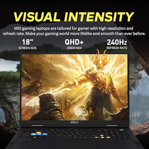 MSI Raider 18 RTX 5090 Review: Core Ultra 9 285HX, 64GB DDR5, 240Hz QHD+